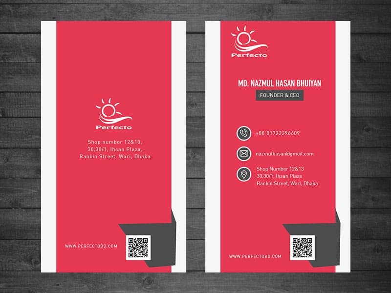 Download Free Business Card Template AI